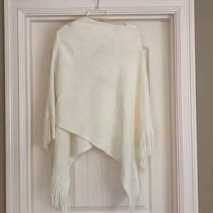 White Swearer Shawl